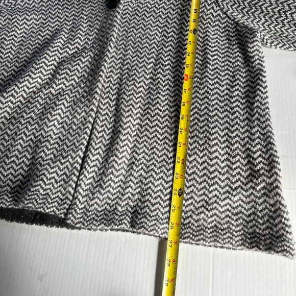 JM Collection Sz 2X Knit Gray Oversized Open Cardigan Sweater Long Sleeve - Picture 8 of 9